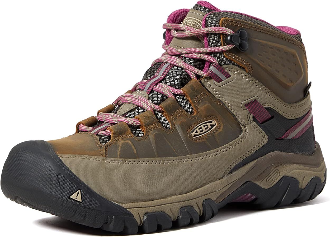 KEEN Women's Targhee 3 Mid Height Waterproof Hiking Boots | Amazon (US)