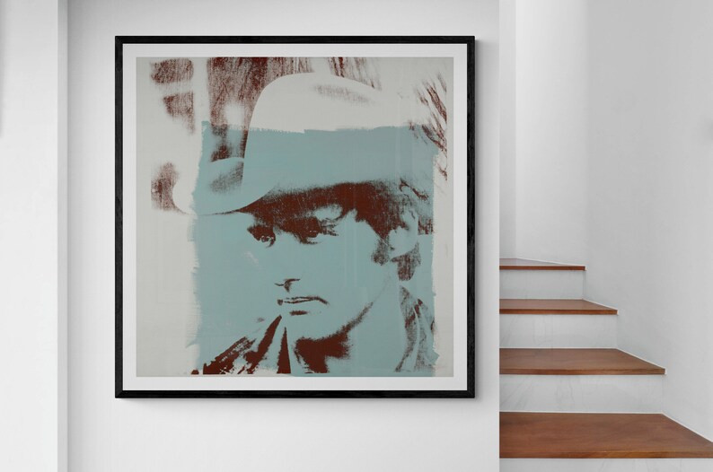 Dennis Hopper - Andy Warhol - Pop Art Canvas or Print (framed /unframed and Mat/no Mat) - Etsy | Etsy (US)