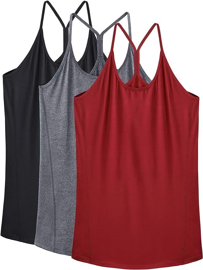 NELEUS Women's Workout Tank Top Racerback Yoga Tanks Athletic Gym Shirts | Amazon (US)