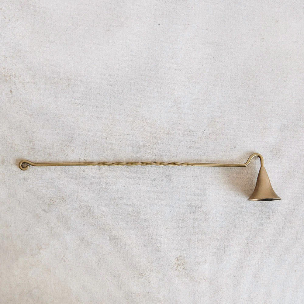 Petite Brass Candle Snuffer | Roan Iris