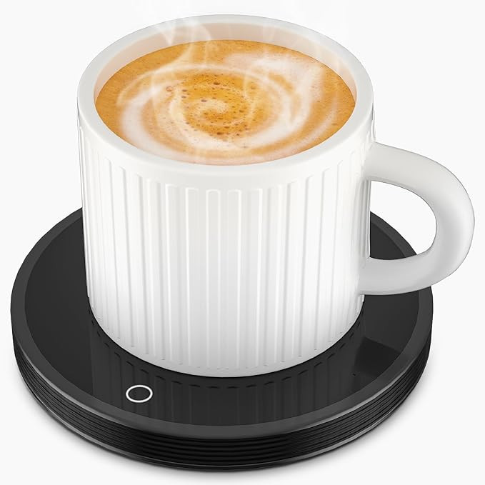 GLSY Coffee Cup Warmer, Mug Warmer for Desk, Electric Cup Beverage Warmer Plate with 2 Temperatur... | Amazon (US)