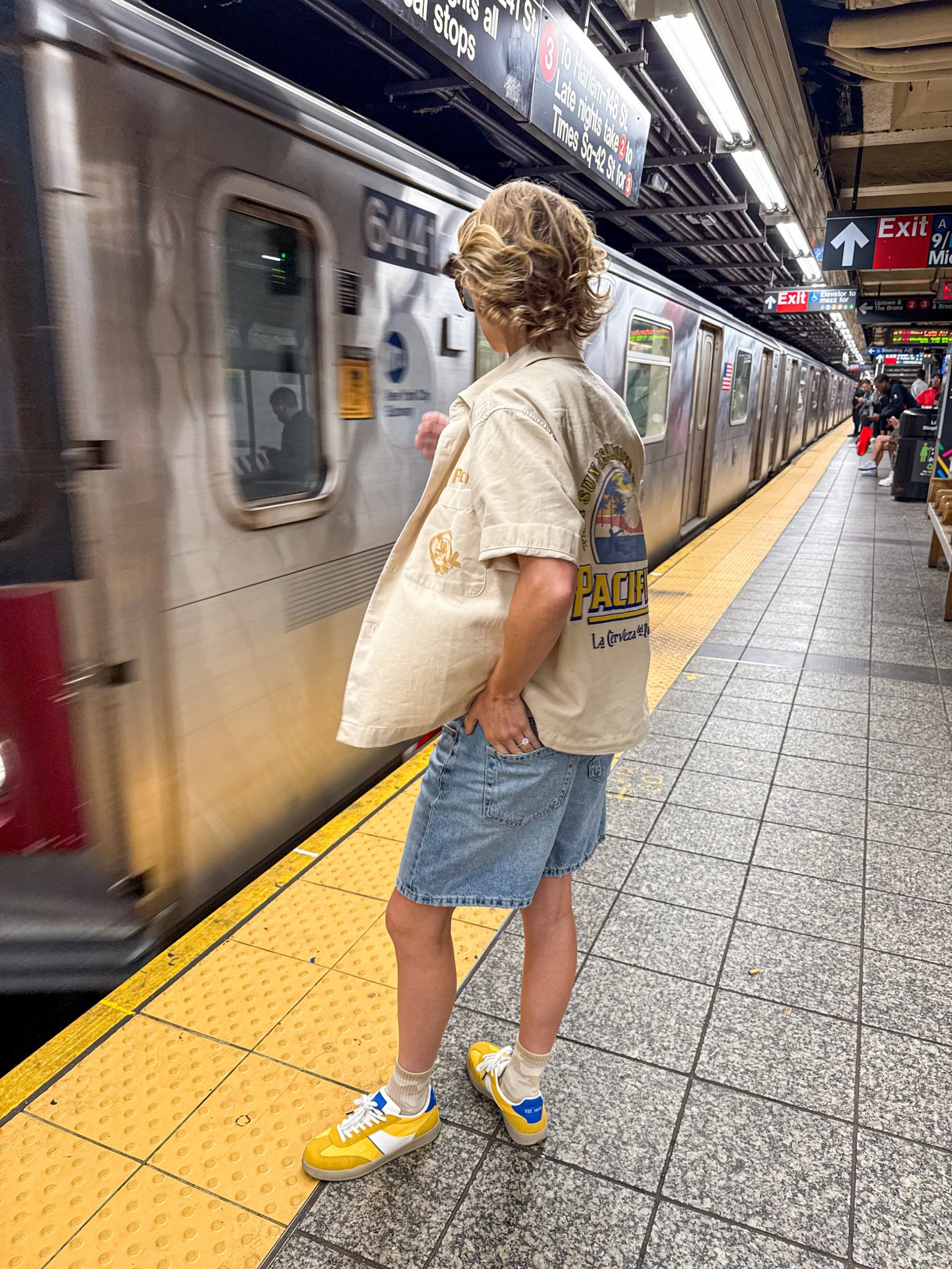 nyc fit! shorts are Zara TRF mid rise denim shorts 

#LTKStyleTip #LTKSeasonal #LTKTravel