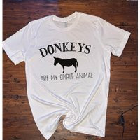 Donkey T-Shirt, Funny Shirt, Gift, Unisex Gift For Lover, T-Shirt Burro | Etsy (US)