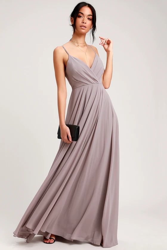 All About Love Taupe Maxi Dress | Lulus (US)