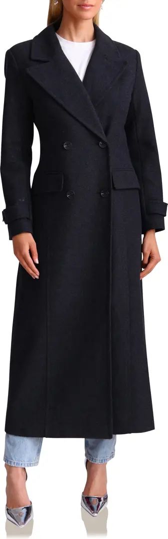 Double Breasted Longline Coat | Nordstrom