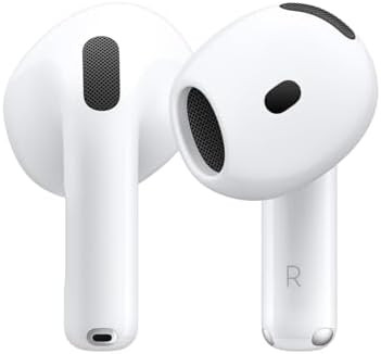 Apple AirPods 4 Wireless Earbuds, Bluetooth Headphones, with Active Noise Cancellation (Renewed) | Amazon (US)