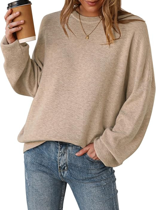 Arach&Cloz Women's Wool Blend Oversized Sweaters Fall Fashion Outfits 2026 | Amazon (US)