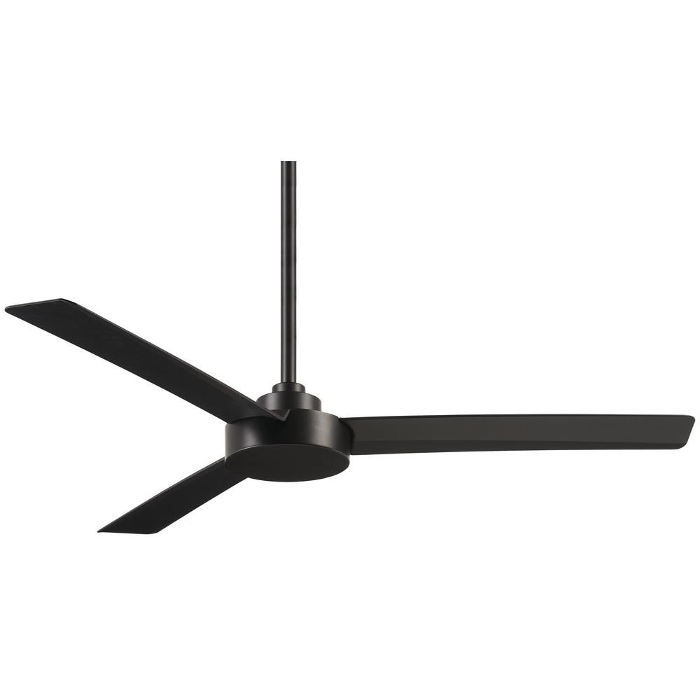 MINKA-AIRE Roto 52 in. Indoor Coal Ceiling Fan with Wall Control | The Home Depot