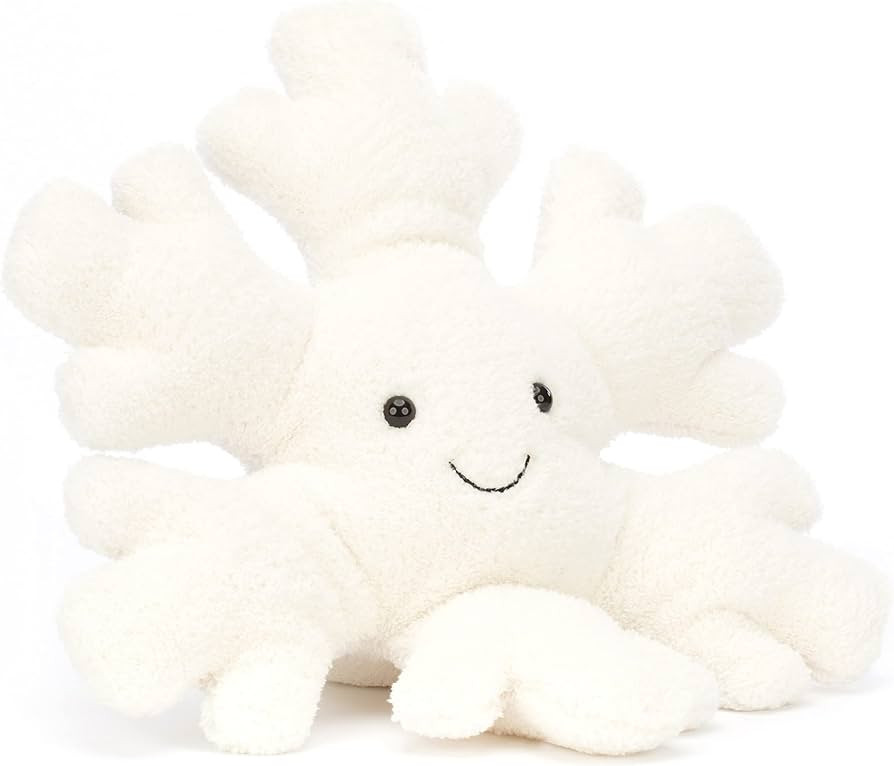 Jellycat Amuseables Snowflake Stuffed Toy, Little 7 inches | Winter Plush and Décor | Amazon (US)