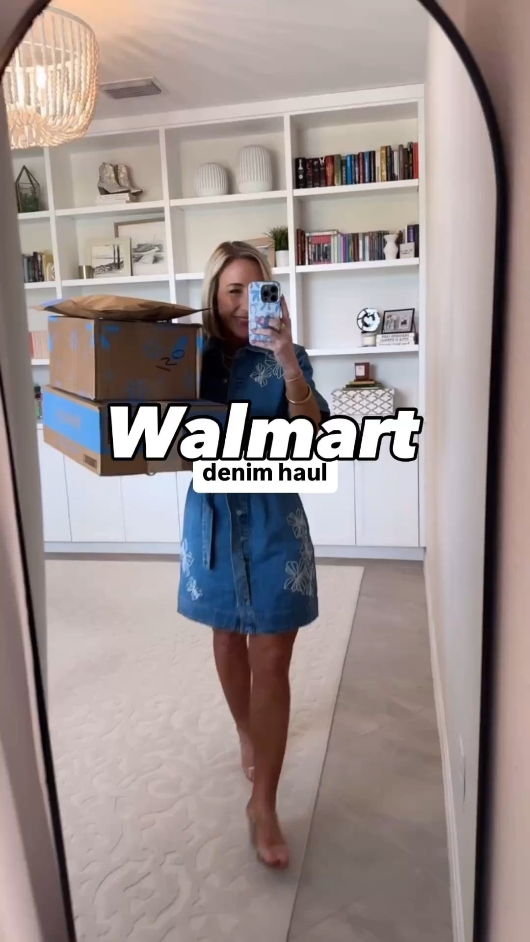 Walmart - denim haul: 1. Embroidered Denim Mini Shirtdress w/ Belt - size XS. $34. 2. Drapey Utility Shorts, 4" Inseam - size XS. $22.98. 4 colors. 3. Square Neckline Cardigan Sweater w/ Short Sleeves - size XS. $24. 3 colors. 4. Knot Slide Sandals - TTS. $24.98. 2 colors. 5. Striped Wide Leg Relaxed Jeans w/ Elastic Waist - size XS. $28. 2 colors. 6. Utility Jeans - size 0. $26.98. 4 colors. 7. Embroidered Cropped Denim Jacket - size XS. $34. 8. Embroidered Mid Rise Cropped Barrel Jeans - size 0. $32. * Maxi Dress w/ Short Dolman Sleeves - size XS. $34. 2 colors.

 

#LTKSeasonal #LTKOver40