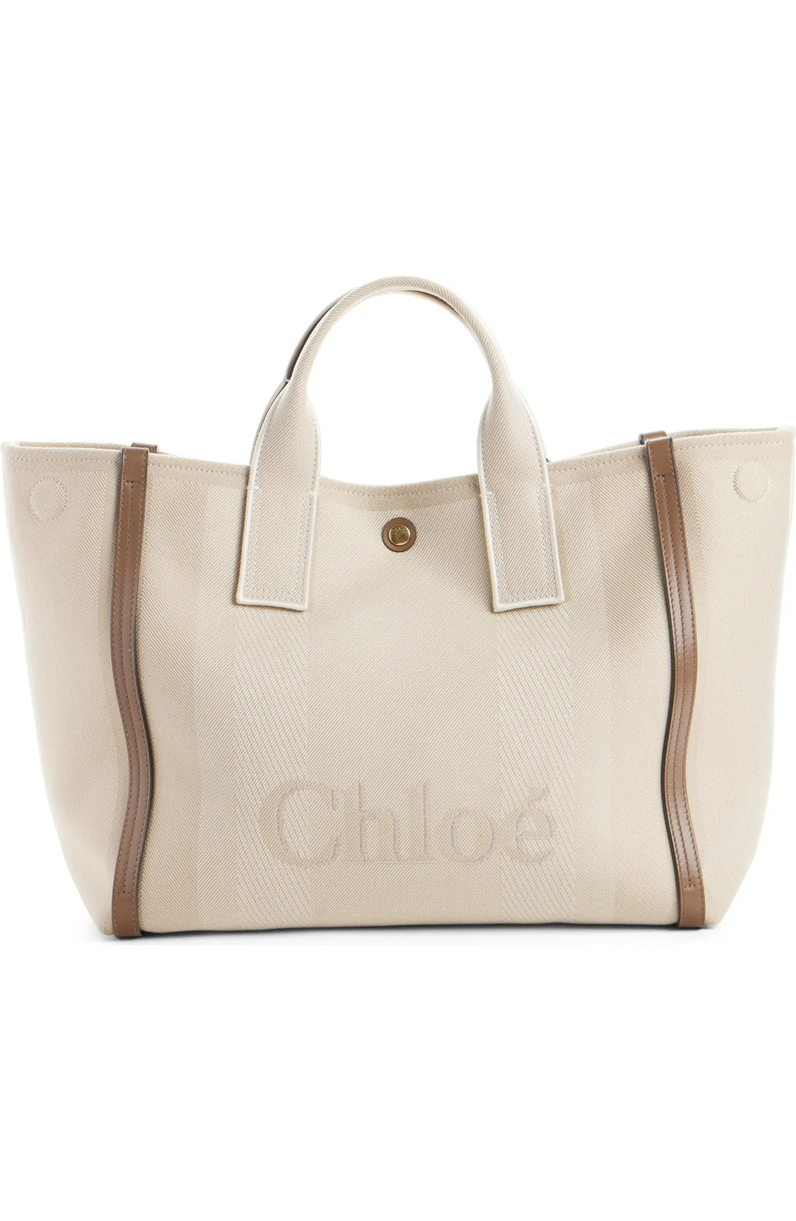 Chloé Logo Canvas Tote | Nordstrom | Nordstrom