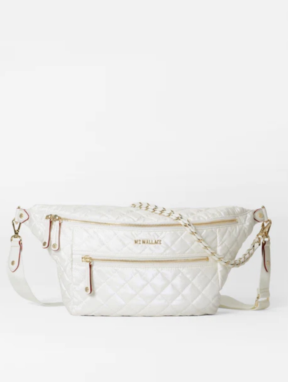 MZ Wallace quilted white belt bag. So gorgeous! 

Get 15% off your first order 

Perfect for a hike, amusement park, concert, or every day. 😍

Spring bag crossbody bag fanny belt bag 

#LTKstyletip #LTKtravel #LTKitbag