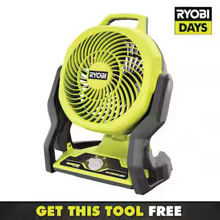 ONE+ 18V Cordless Hybrid WHISPER SERIES 7-1/2 in. Fan (Tool Only) | The Home Depot