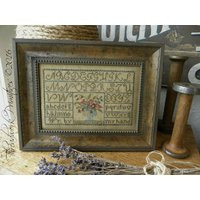 Primitive Cross Stitch Pattern - Painted Threads Sampler | Etsy (US)