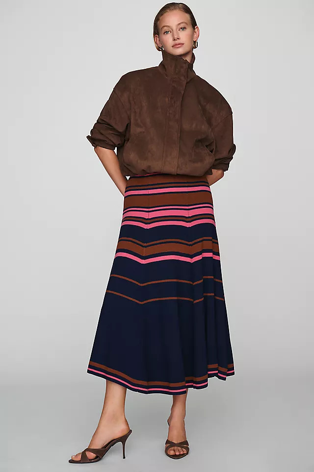 Knit Midi Skirt | Anthropologie (US)