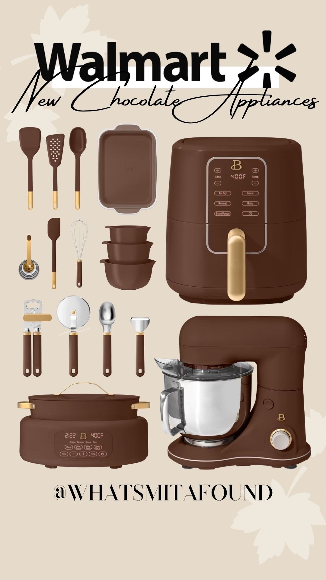 The Beautiful line at Target has all new chocolate appliances and they are gorgeous!

#LTKU #LTKSeasonal #LTKootd