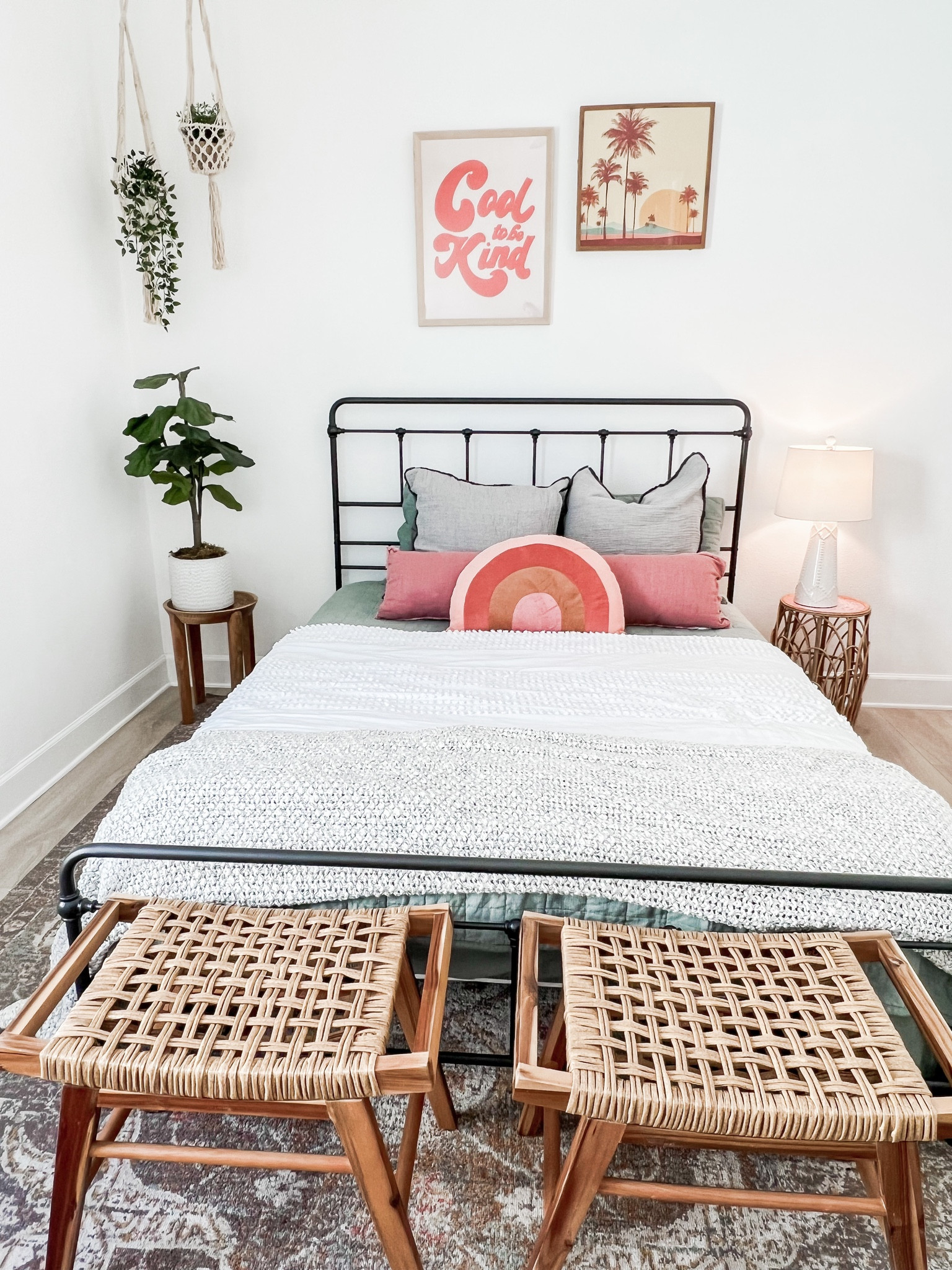 Cute and playful girls room. Perfect transition from little girl to tween  

#LTKunder100 #LTKhome