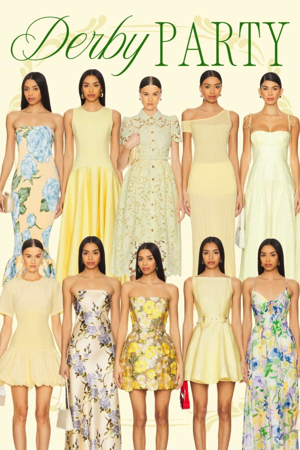 Brighten up Derby Day with stunning yellow Derby party dress outfit inspo! Perfect sun-kissed styles are made to stand out at the races. From soft pastels to bold golden hues, yellow dresses bring fresh, feminine energy to your Kentucky Derby look. Whether you love flowy midi dresses, tailored fits, or flirty ruffles, we’ve got the perfect outfit ideas to inspire your race day style. Pair with statement hats, delicate accessories, and block heels for the ultimate Derby-ready vibe. Save this post for outfit ideas that are elegant, modern, and totally unforgettable!

#YellowDerbyDress #DerbyOutfitInspo #KentuckyDerbyStyle #RaceDayFashion #ChicSpringStyle #YellowDressVibes #DerbyPartyLook #ElegantOutfits #SpringFashionInspo #DerbyDayStyle #RaceDayReady #SouthernStyle #20s30sFashion #ModernFeminineStyle #DerbyFashionIdeas 

 #LTKParties #LTKStyleTip #LTKWedding