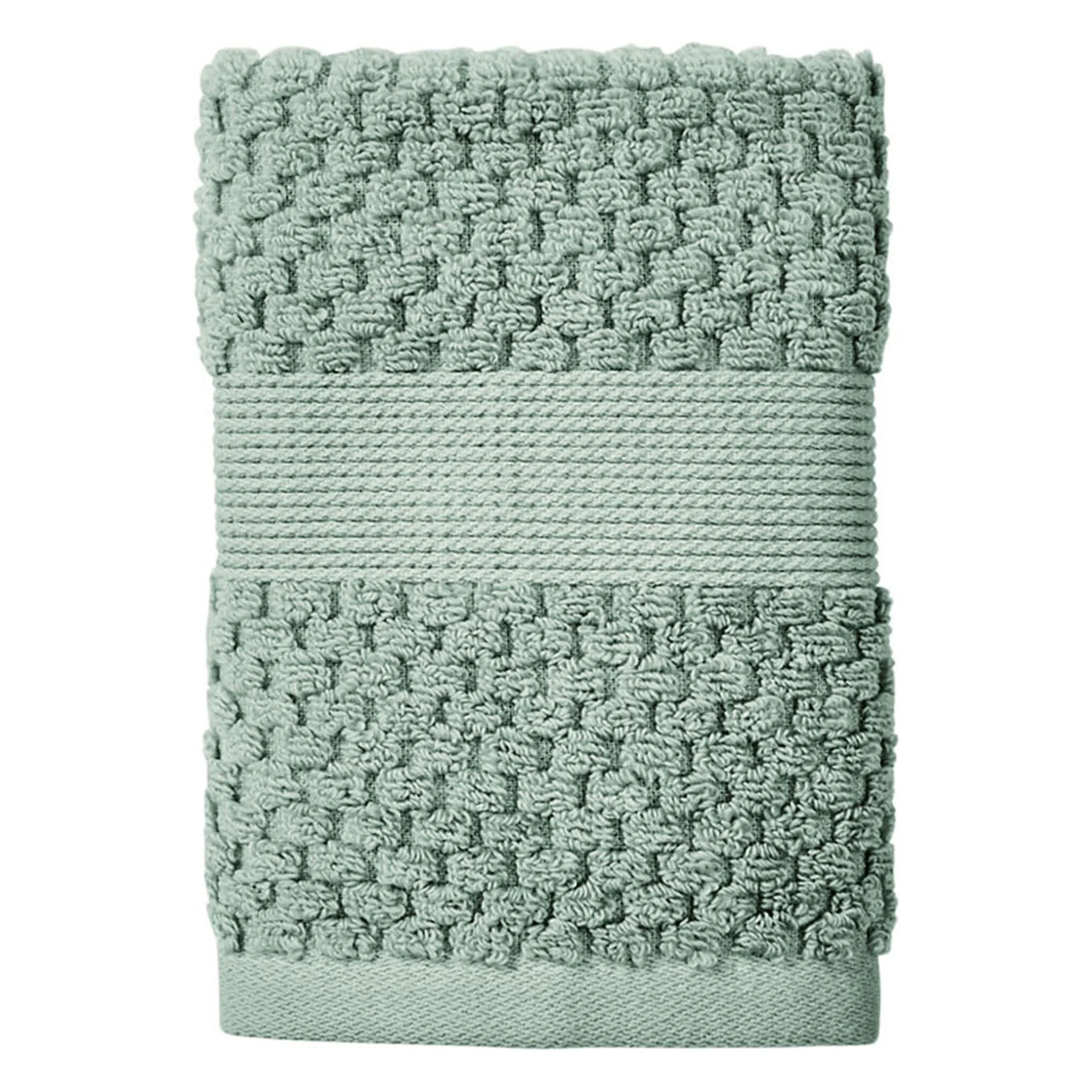 Better Homes & Gardens Signature Soft Popcorn Texture Washcloth, Green River - Walmart.com | Walmart (US)