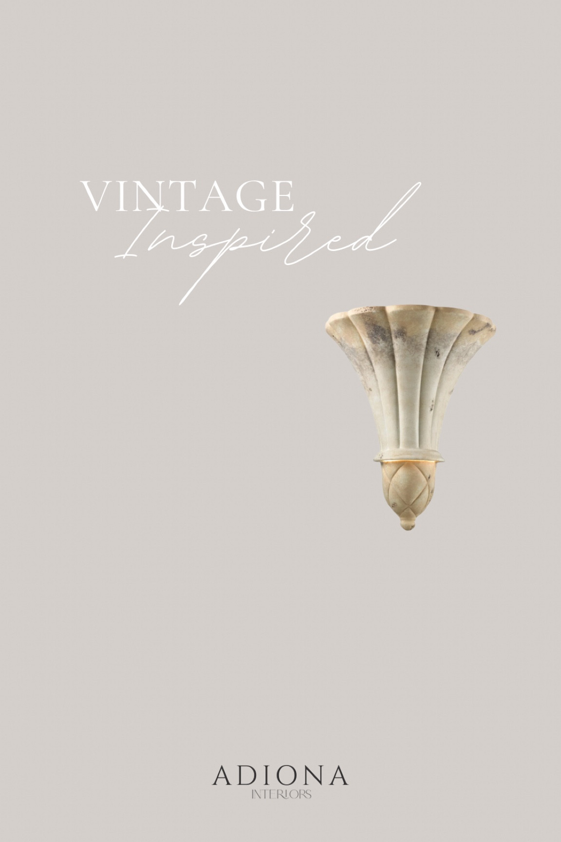 Vintage inspired flush mount sconce 

#LTKSeasonal #LTKHome