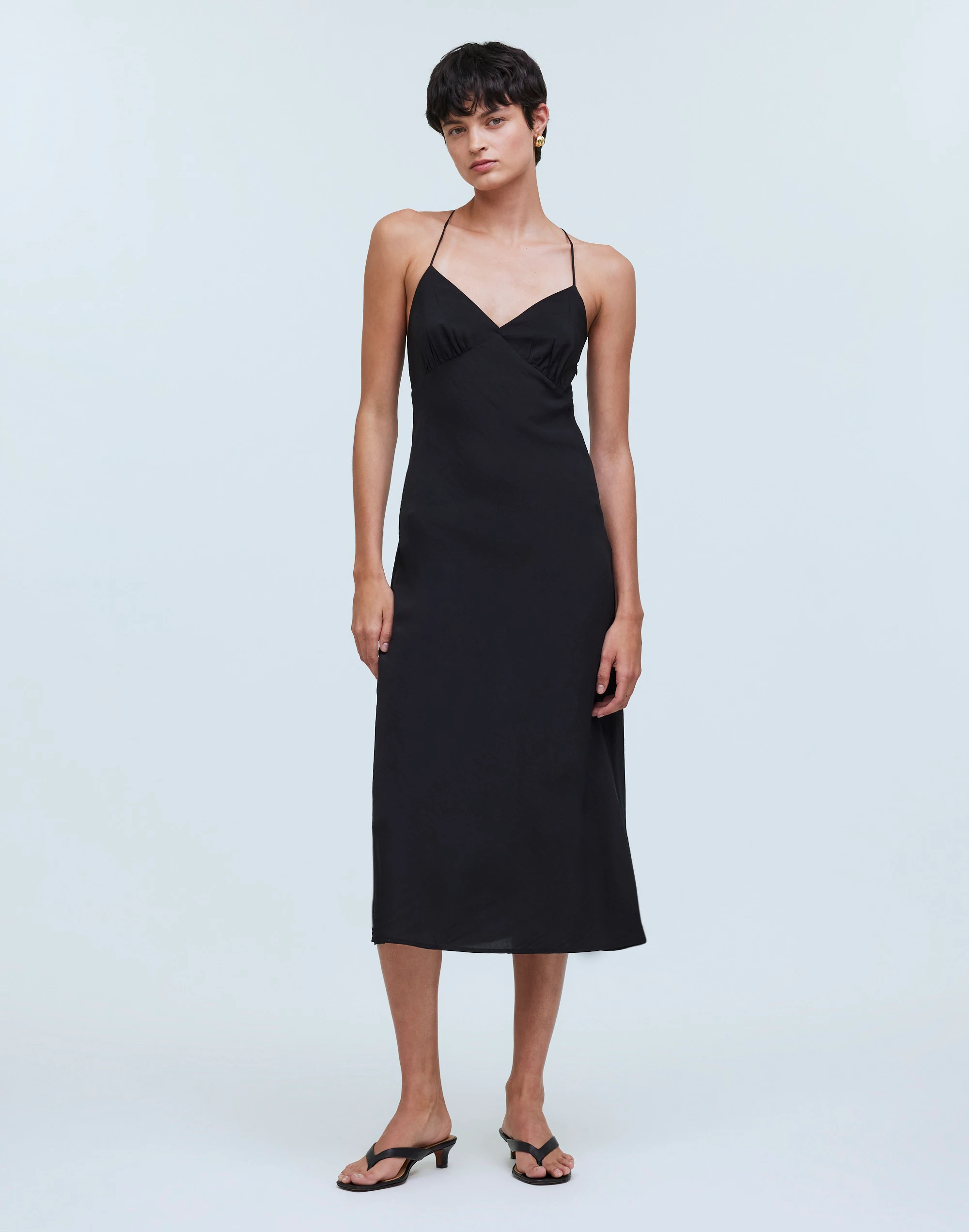 The Layton Midi Slip Dress | Madewell