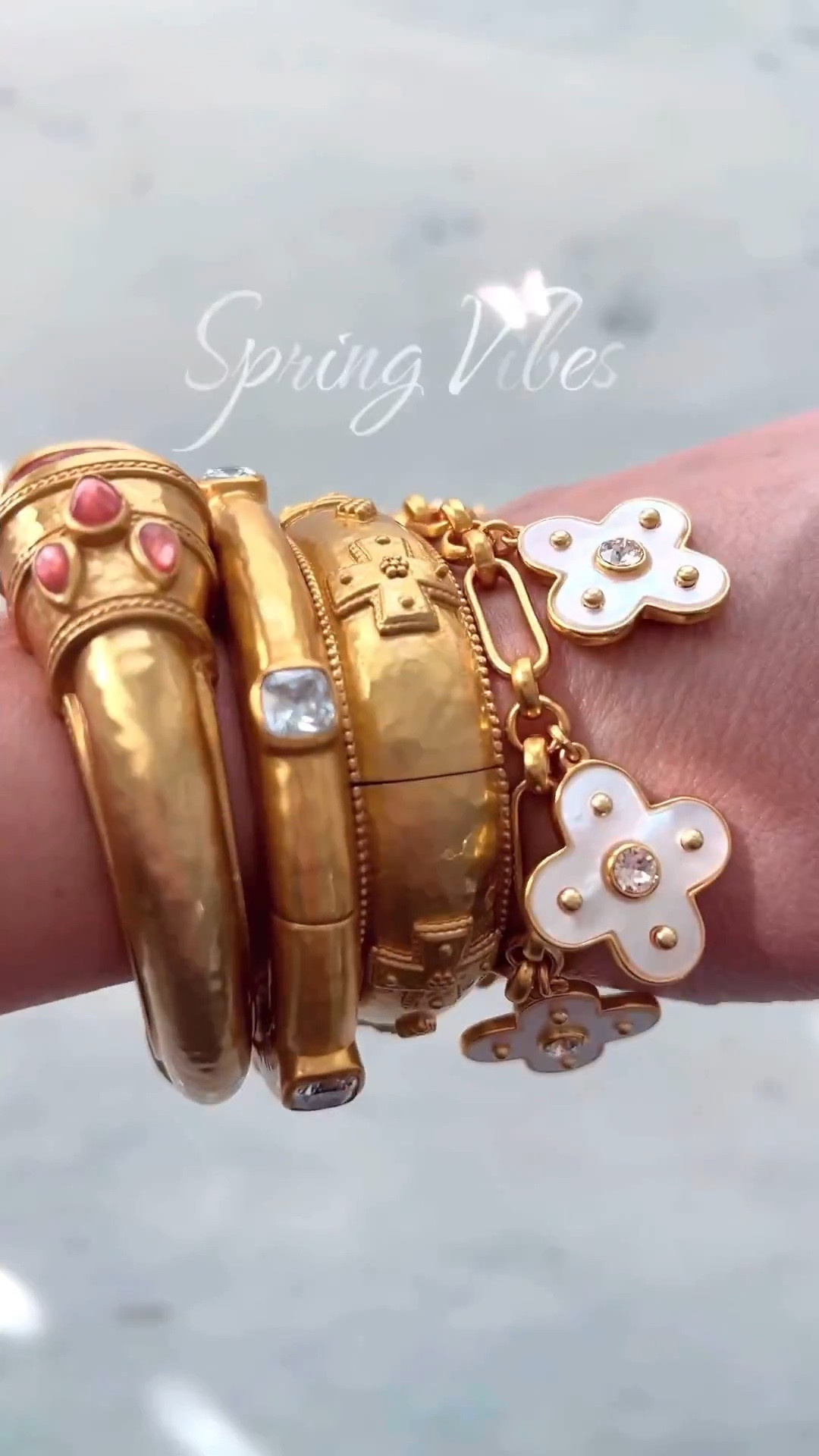 This Julie Vos spring jewelry is gorgeous!

Julie Vos bracelets for Mother’s Day, Spring Break, vacation or an upcoming Spring wedding. The perfect accessories.

Highly recommend all of these pieces.

#LTKSeasonal #LTKOver40 #LTKSaleAlert #LTKMothersDay #LTKTravel #LTKgrwm #LTKootd #LTKWorkwear #LTKSwim #LTKWedding #LTKvlog