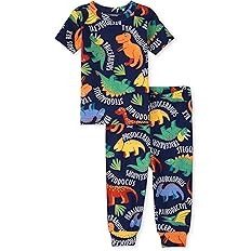 Amazon.com: The Children's Place Baby Boys And Toddler Snug Fit 100% Cotton Short Sleeve Top Pant... | Amazon (US)
