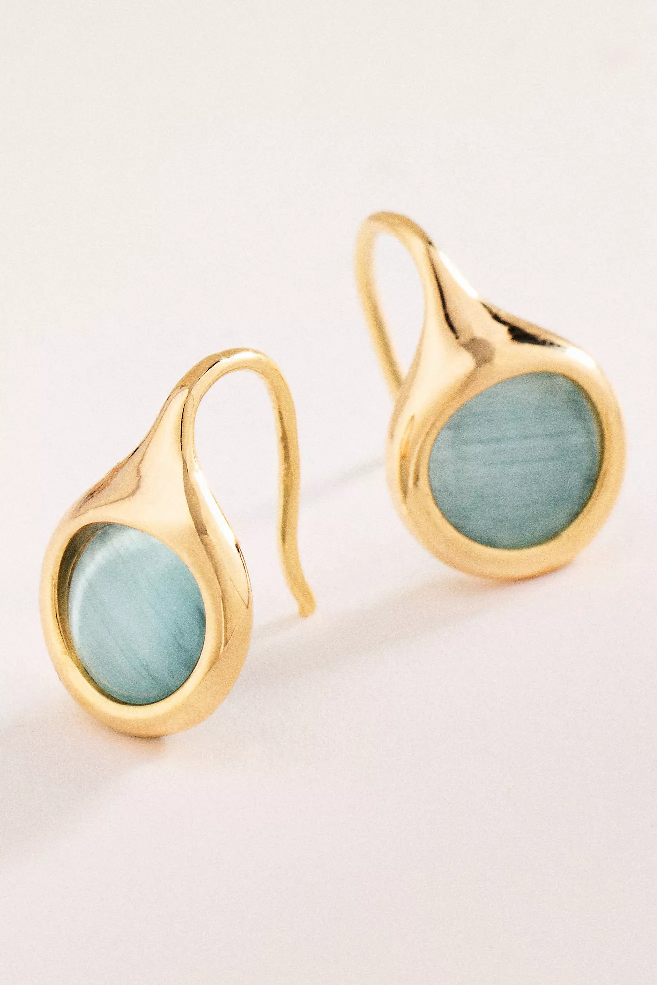 Stone Fishhook Earrings | Anthropologie (US)