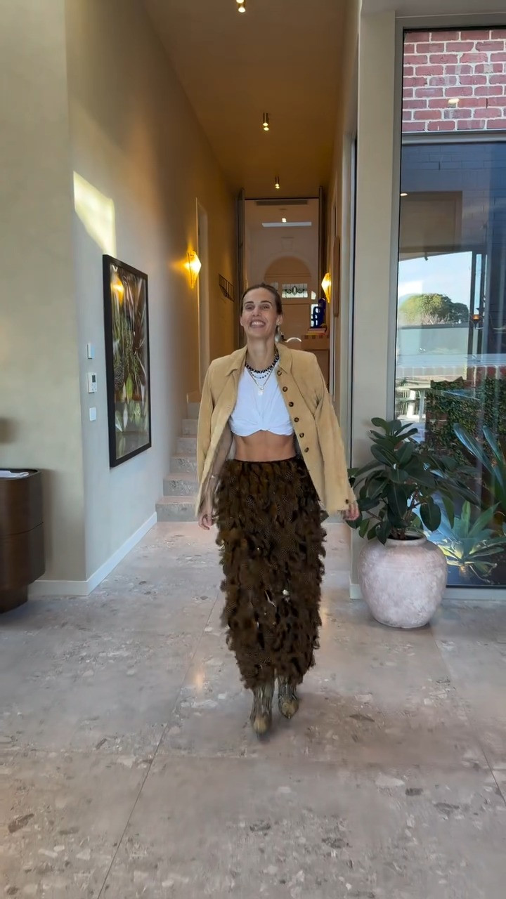 I know you can’t hear me over the skirt but let’s be honest the skirt is the star!! From Zimmermann 

 #LTKaustralia #LTKspring #LTKsummer