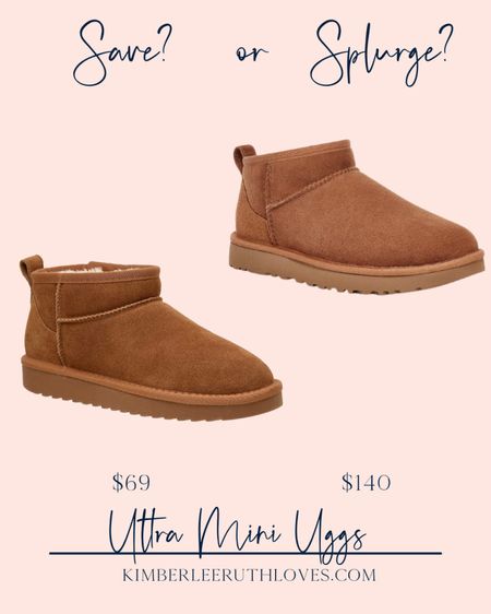 Save vs. splurge: UGG boots!

#looksforless #affordablefashion #casualstyle #amazondupes #winterstyle

#LTKshoecrush #LTKstyletip #LTKSeasonal