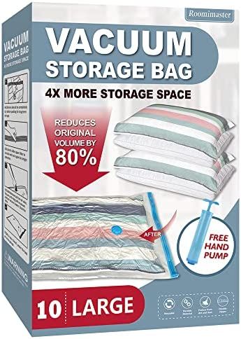Vacuum Storage Bags, 10 Large Space Saver Bags Vacuum Seal Bags with Pump, Space Bags, Vacuum Sea... | Amazon (CA)