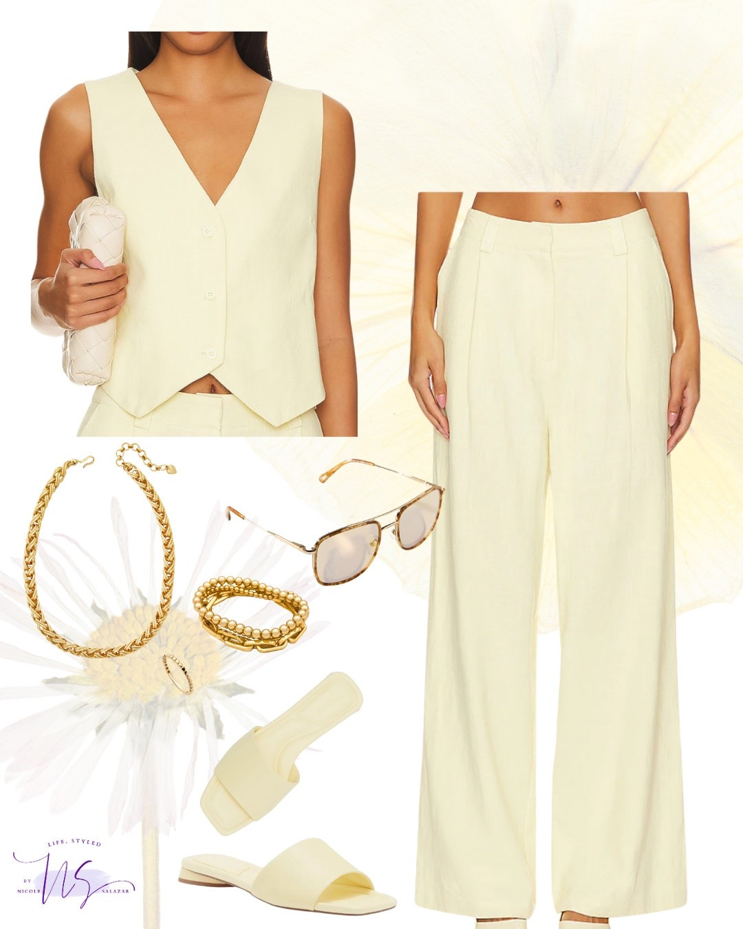 Obsessed with this creamy monochromatic set — perfect for sunny days, patio lunches, or simply feeling polished and effortless.
Everything is linked for you on my LTK!
#NeutralStyle #ChicAndEffortless #LTKSpring #SummerMinimalism #MonochromeMagic

#LTKStyleTip