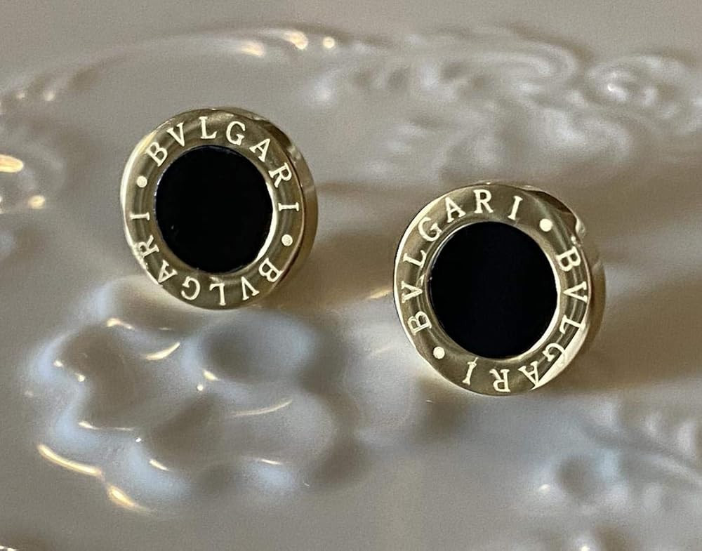 Gold Luxurious Designer’s Earrings Sophisticated BVLG | Amazon (US)