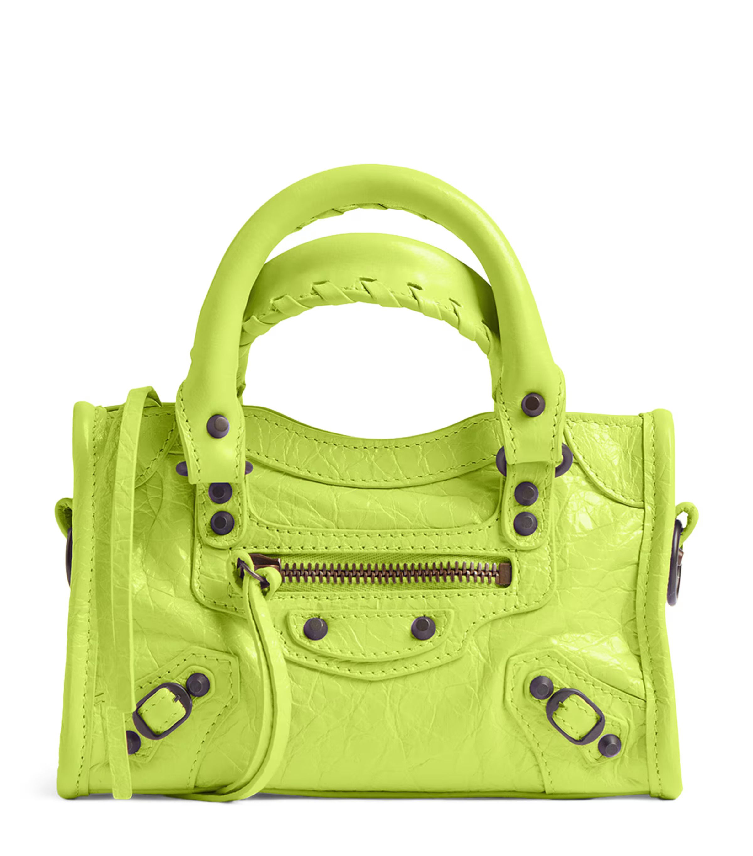 Balenciaga Nano Leather Le City Top-Handle Bag | Harrods (US)