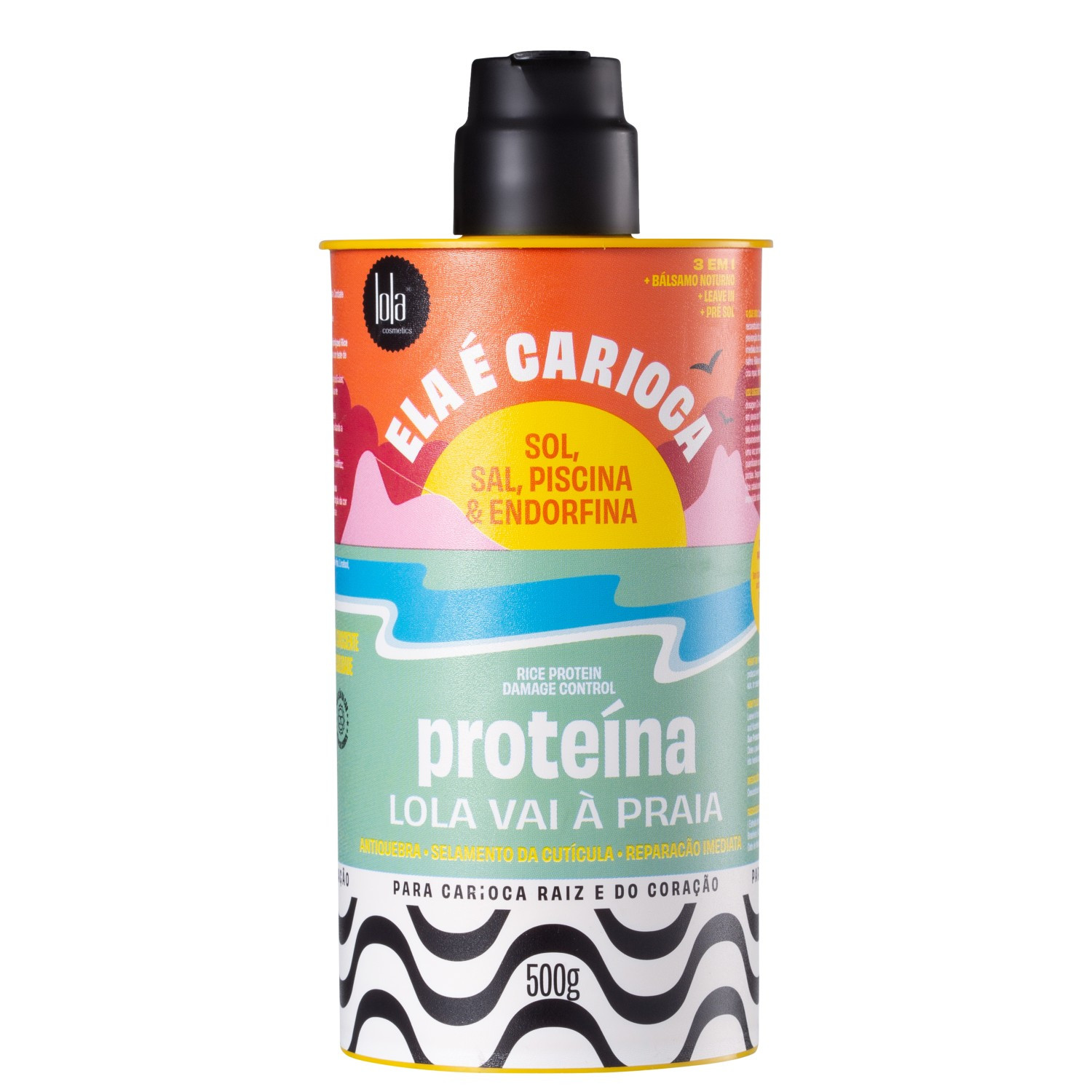 Proteína Lola Cosmetics Ela é Carioca Sol, Sal, Piscina & Endorfina 500g | Beautybox (BR)