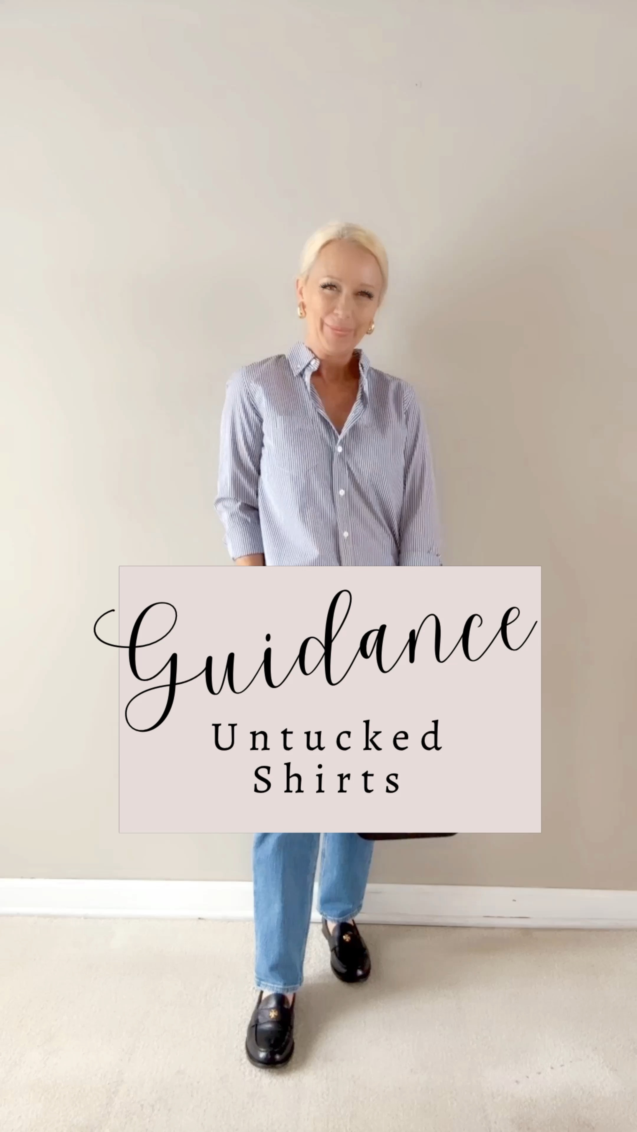 stretch poplin shirt in untucked fit