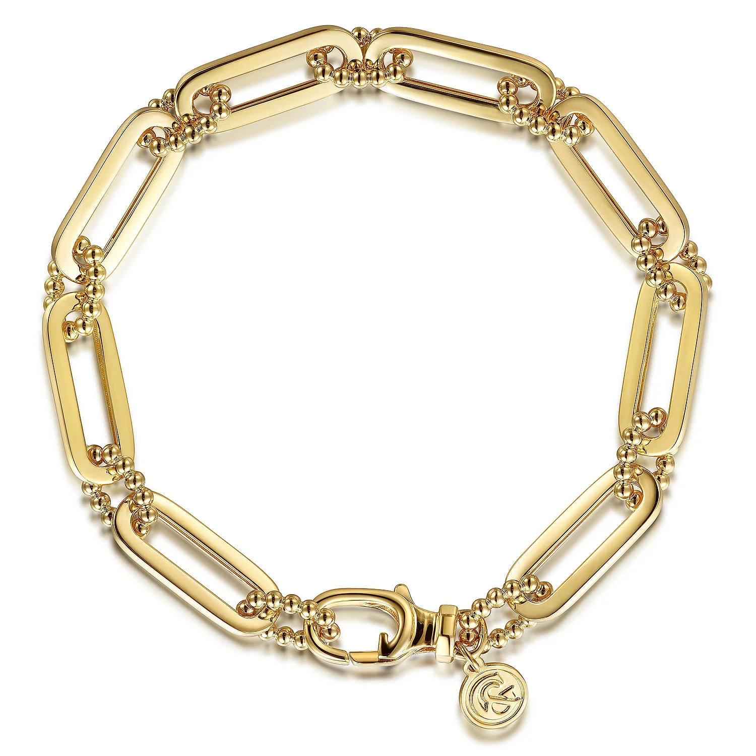Bujukan Ball Link & Paperclip Link Bracelet | J. Brooks Jewelers