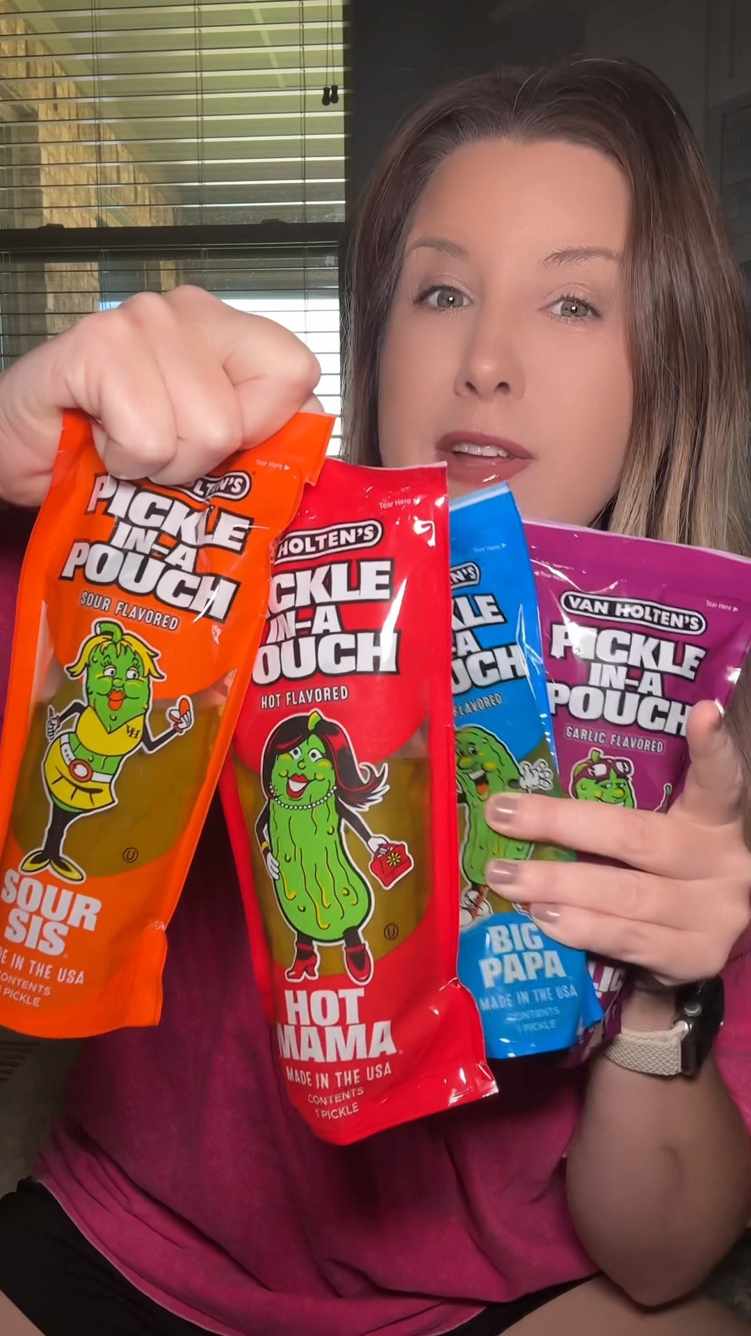 🥒 Snack goals = unlocked! 🥒 Van Holten’s Pickle-In-A-Pouch Variety Sampler (8 pack) is here to satisfy every craving. From sour to spicy, you get the ultimate pickle lineup in one bundle—perfect for game days, road trips, or gifting the pickle lover in your life. 💚
✨ Grab your pouch & sip the juice like a true fan!
#PickleObsessed #PickleTok #VanHoltensPickles #SnackGoals #LTKFinds 

#LTKFamily #LTKHome