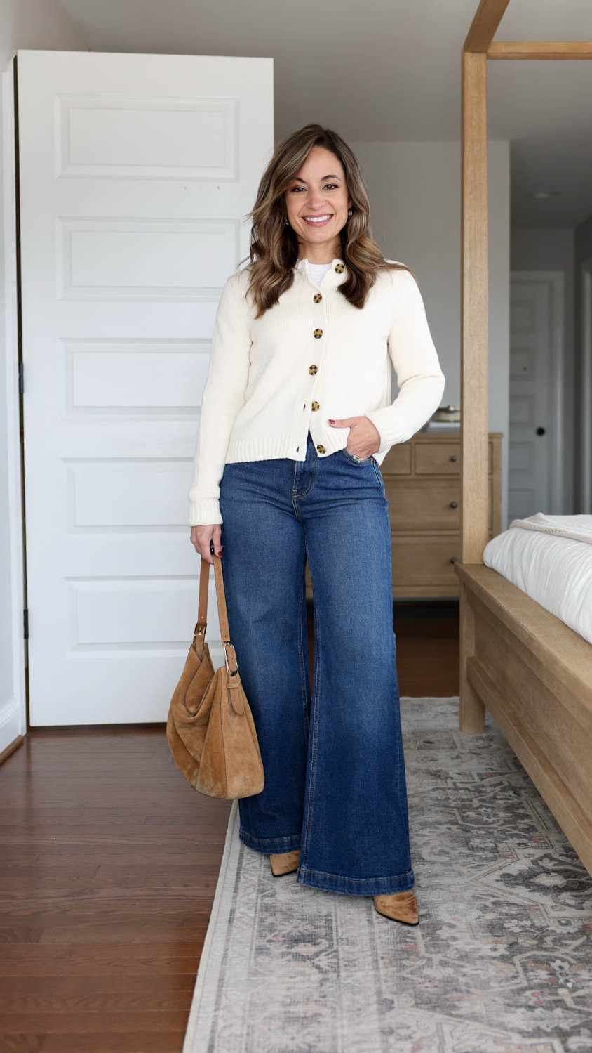 When your fall and winter uniform is jeans + a sweater 👌 


Jeans (Gap): petite 24 in dark wash | 11” rise | 28.5” inseam | low stretch, 99% cotton, length shrinks some in the wash
Sweater (Gap): petite xs | 100% cotton | tts 
White long sleeve (Quince): xs 
Bag (J.Crew) 
Boots (J. Crew) 

My measurements for reference: I’m 4’10” and 105lbs. My bust, waist, and hip measurement is 32”, 24”, and 36”.


#LTKPetite