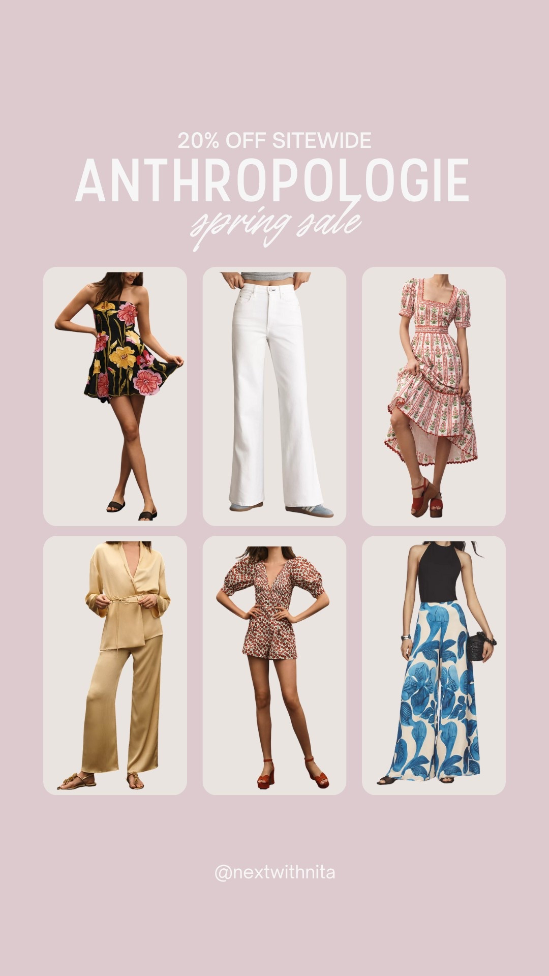Shop 20% off at Anthropologie this weekend! This type of sale doesn’t happen often, so shop now!! 

#LTKStyleTip #LTKWorkwear #LTKSpringSale