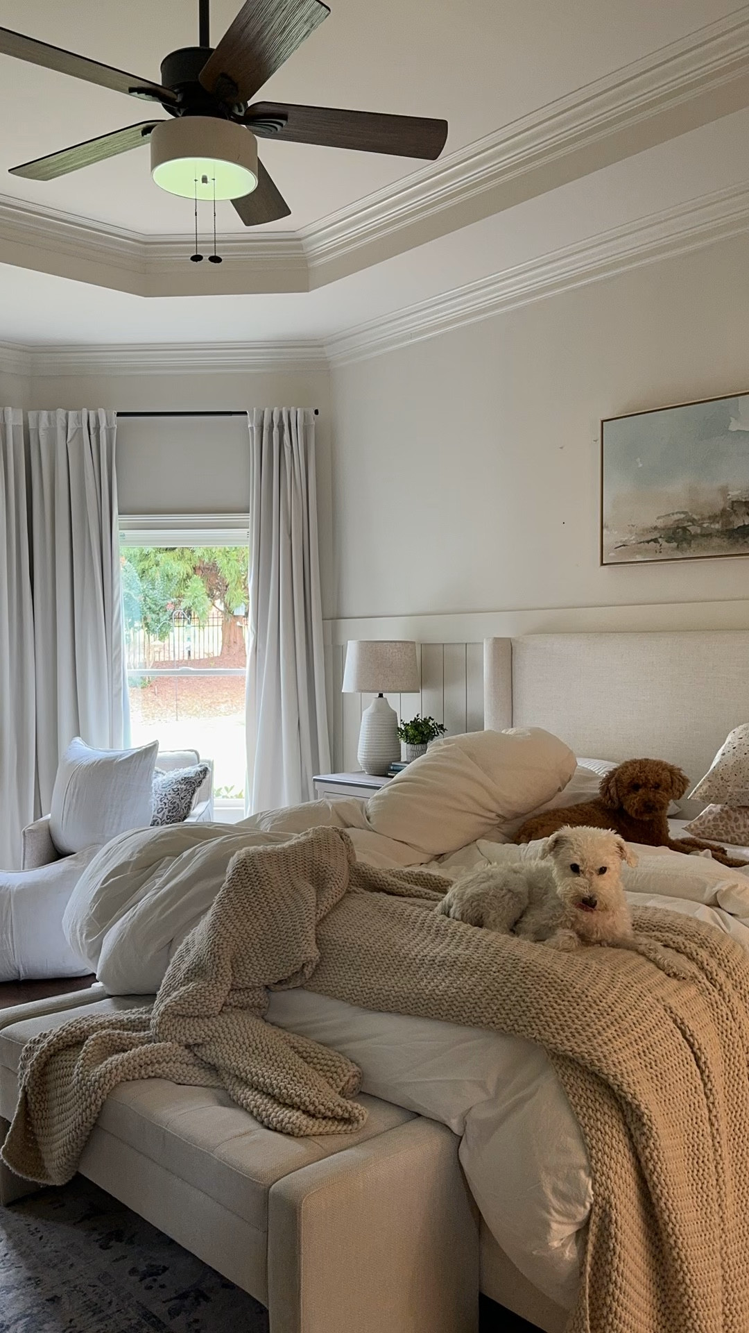 Links to things in this video (including the chairs I just moved out to make room for these). Dogs you are on your own. 

#makeyourbed #bedding #accentchairs

#LTKHome