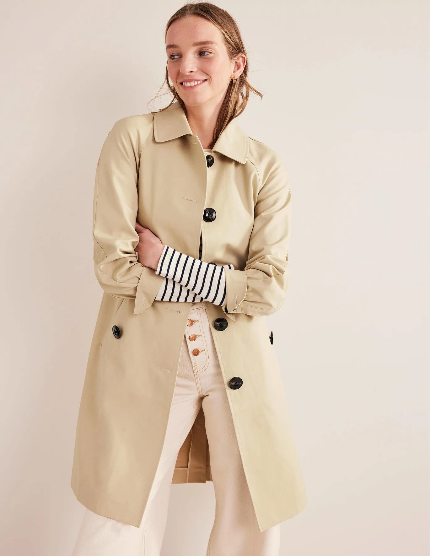 Belted Trench Coat - Rope | Boden UK | Boden (UK & IE)