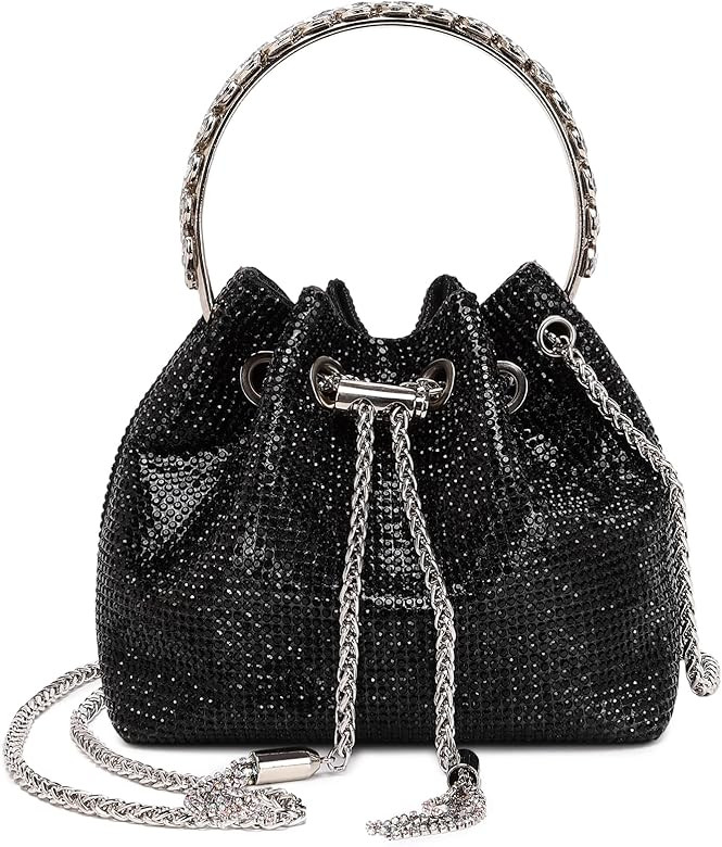 Rhinestone Purse for Women Bling Glitter Handbags Shoulder Bags Evening Luxury Bags for Party Pro... | Amazon (CA)
