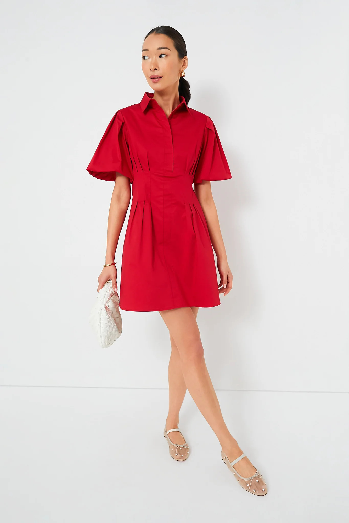 Red Mini Delaney Dress | Tuckernuck (US)