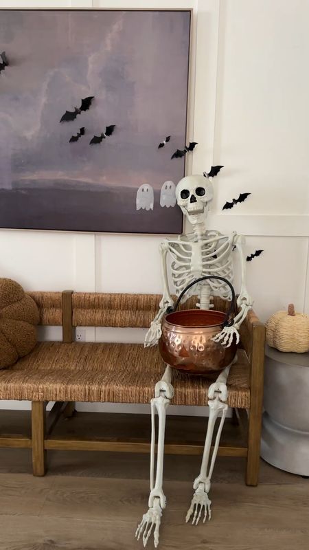 Best 5’ skeleton under $30. Love decorating for Halloween! 👻

#LTKhome #LTKHalloween