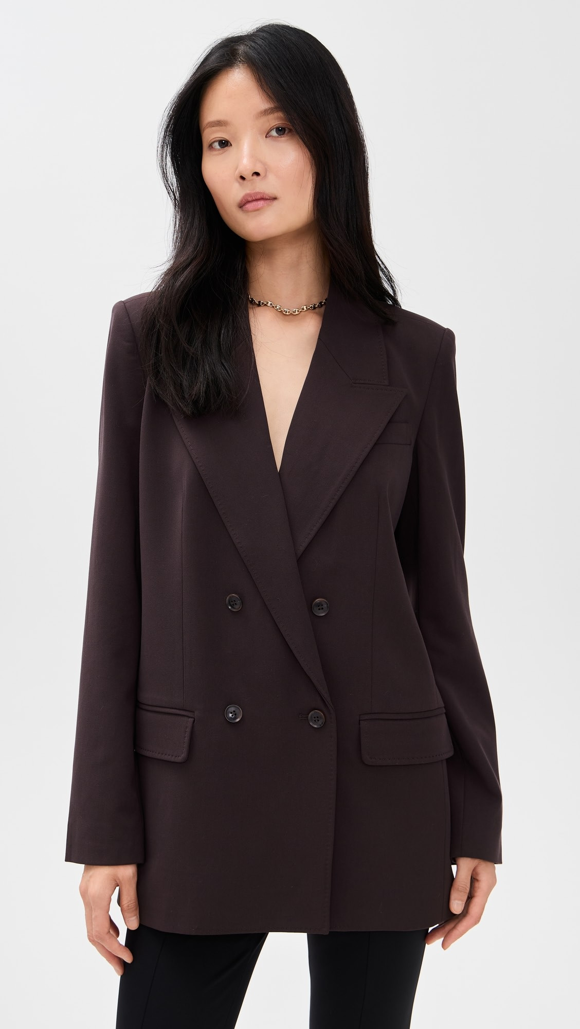 Essential Suiting Oversized Double Breasted Blazer | Shopbop