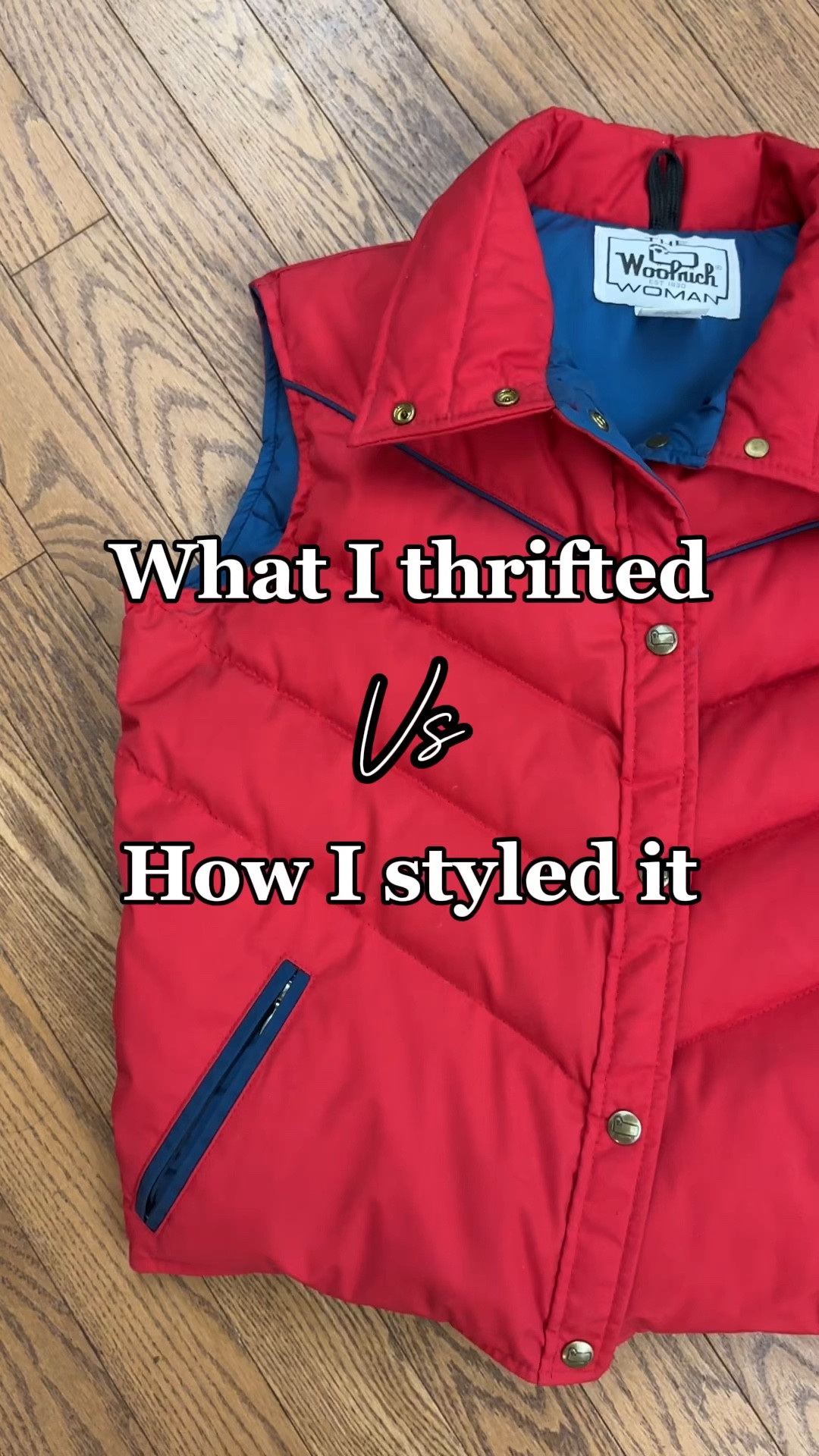 I love to mix thrifted items with new items to come up with my own personal look! I grabbed this win rage Woolrich puffer vest in a bright red color and paired it with my favorite old navy dynamic fleece and leggings. Also my adidas sneakers and a vintage Yankees hat! I have linked similar vest below and also a BUNCH of vintage ones on the secondhand market!!! How cute are they?!? 

#LTKstyletip #LTKfindsunder50 #LTKVideo