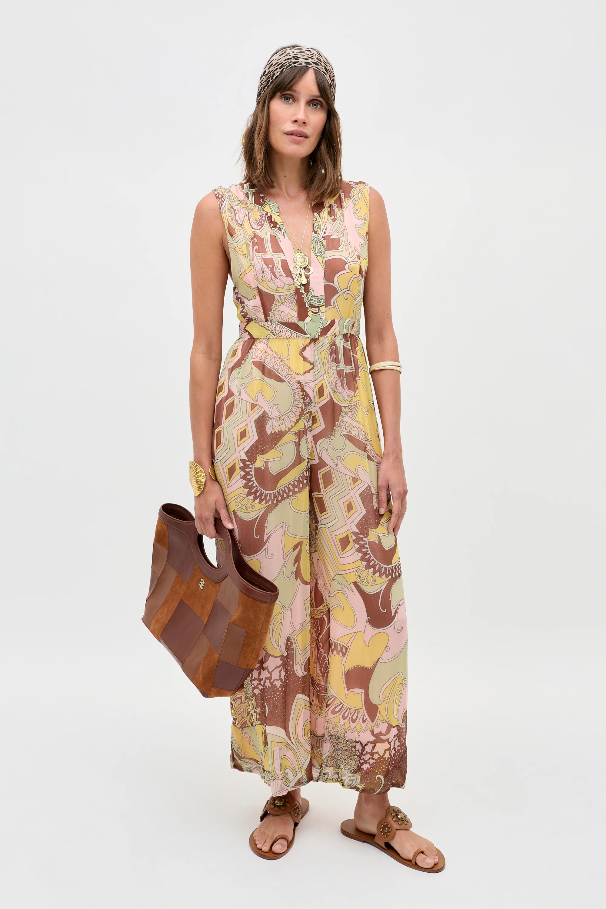 Brigid - Bianca Abstract Green | Rixo