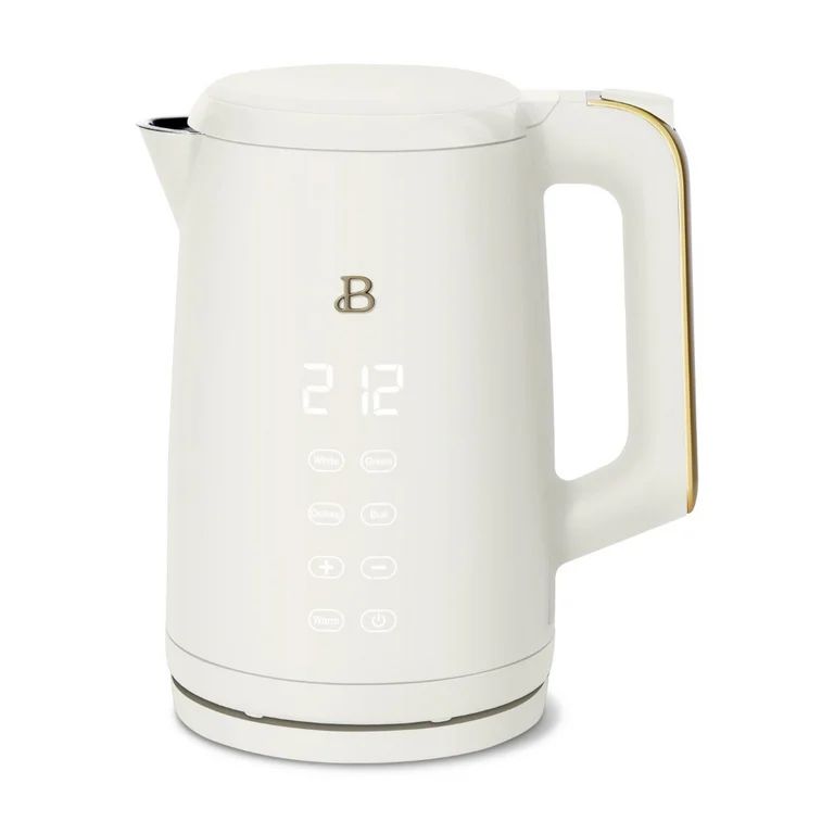 Beautiful 1.7-Liter Electric Kettle 1500 W with One-Touch Activation, White Icing by Drew Barrymo... | Walmart (US)