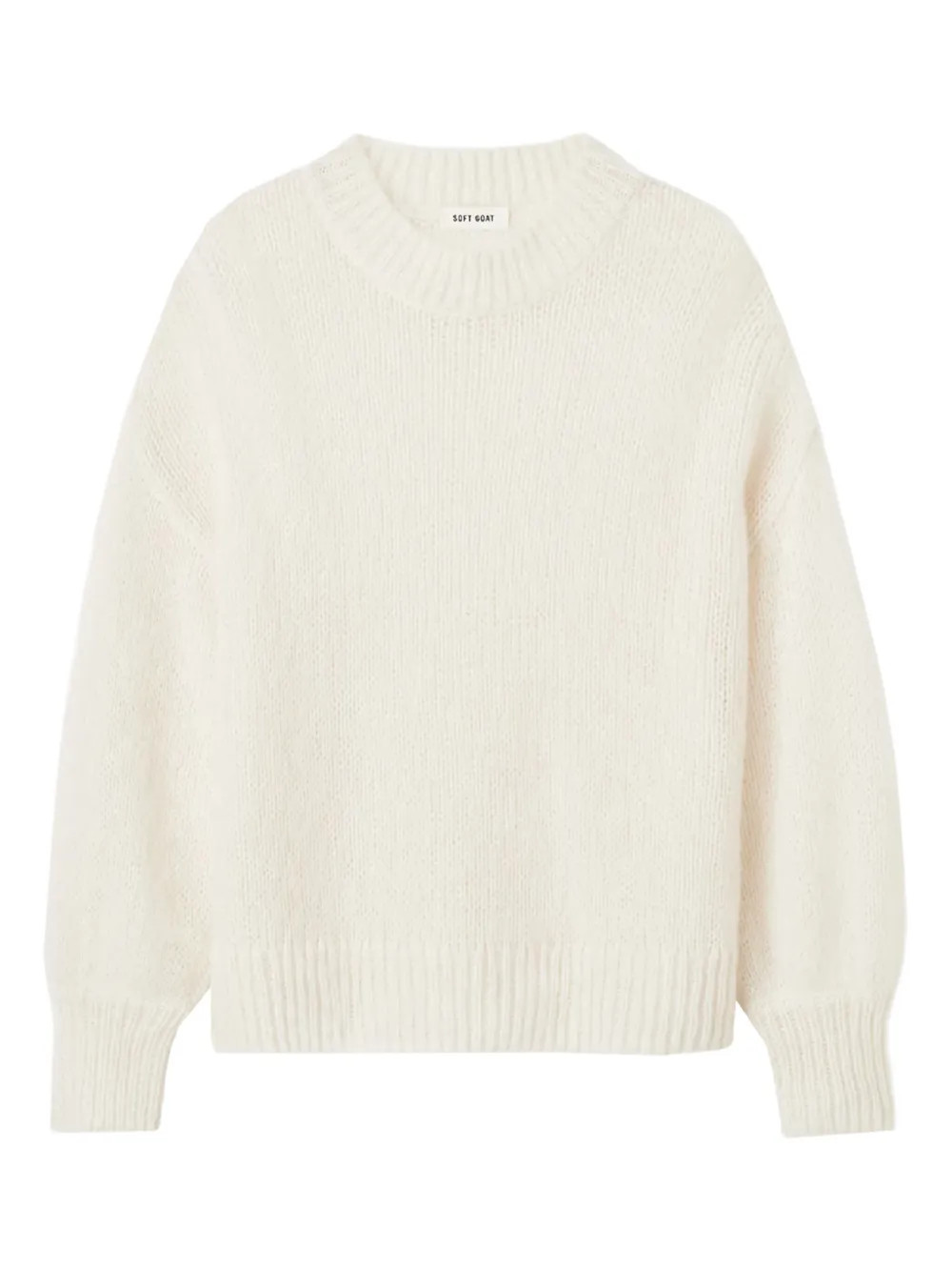 Soft Goat round-neck Knitted Jumper | Neutrals | FARFETCH DE | Farfetch Global